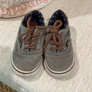 Boys vans size 6 toddler
